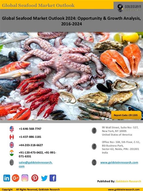 Sector Trend Analysis – Fish and seafood trends in the .
